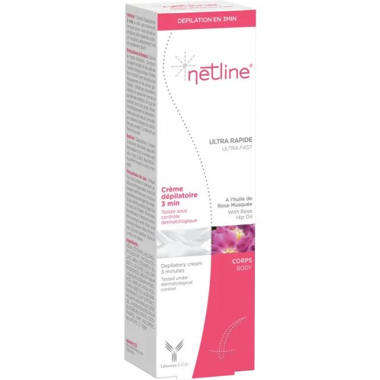 Netline crème dépilatoire corps 3 minutes 150 ml