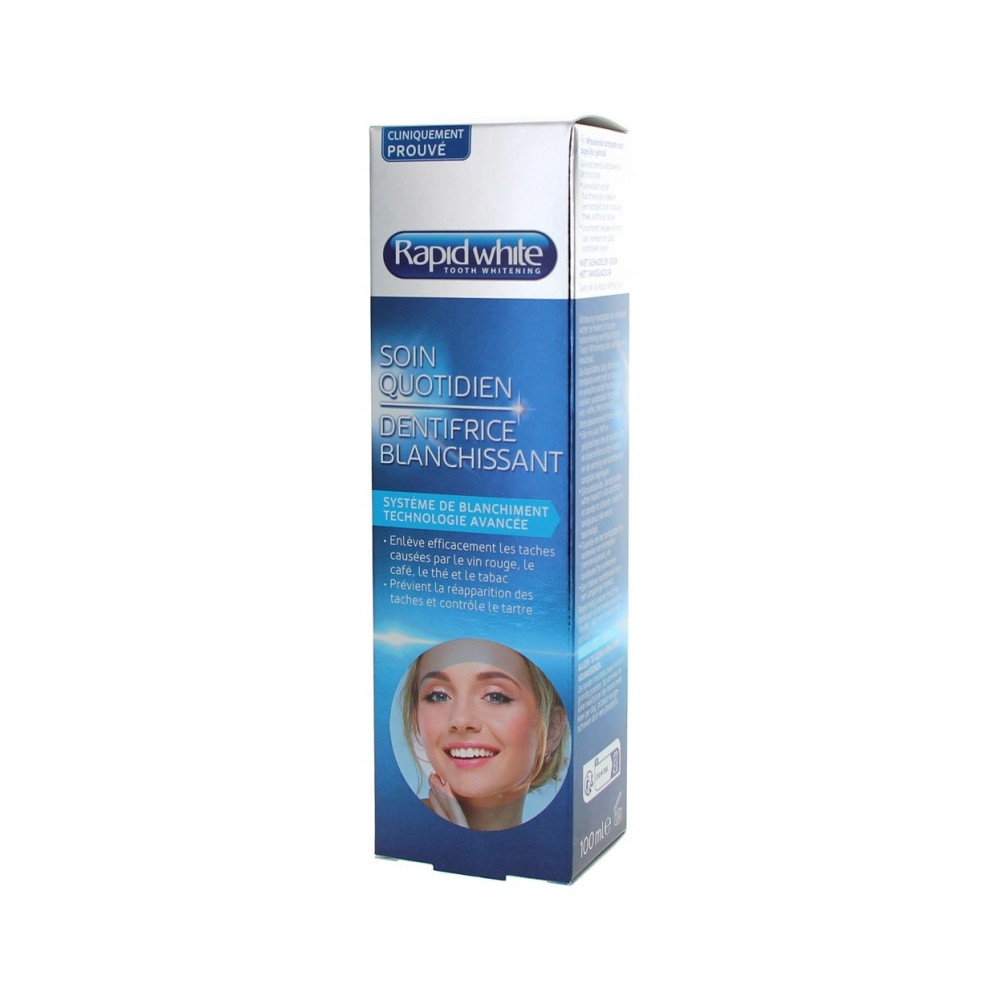 RapidWhite dentifrice blanchissant 100 ml