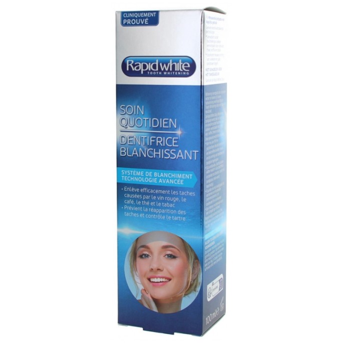 RapidWhite dentifrice blanchissant 100 ml
