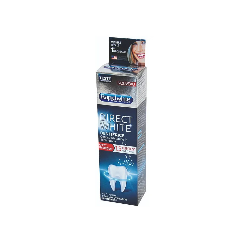 RapidWhite Dentifrice effet immédiat 75 ml