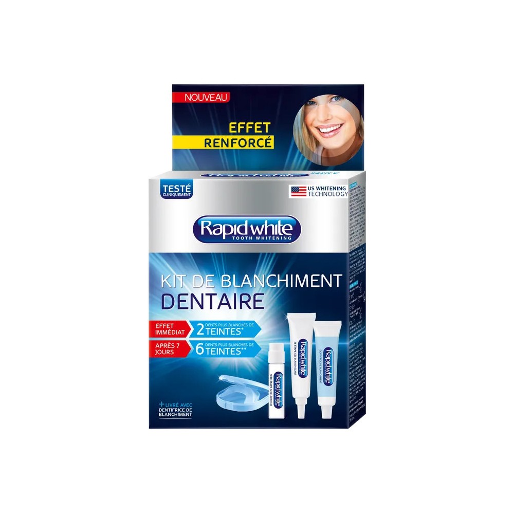 RapidWhite Kit de Blanchiment Dentaire
