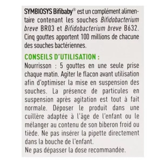 Biocodex Symbiosis Bifibaby Flacon 8 ml