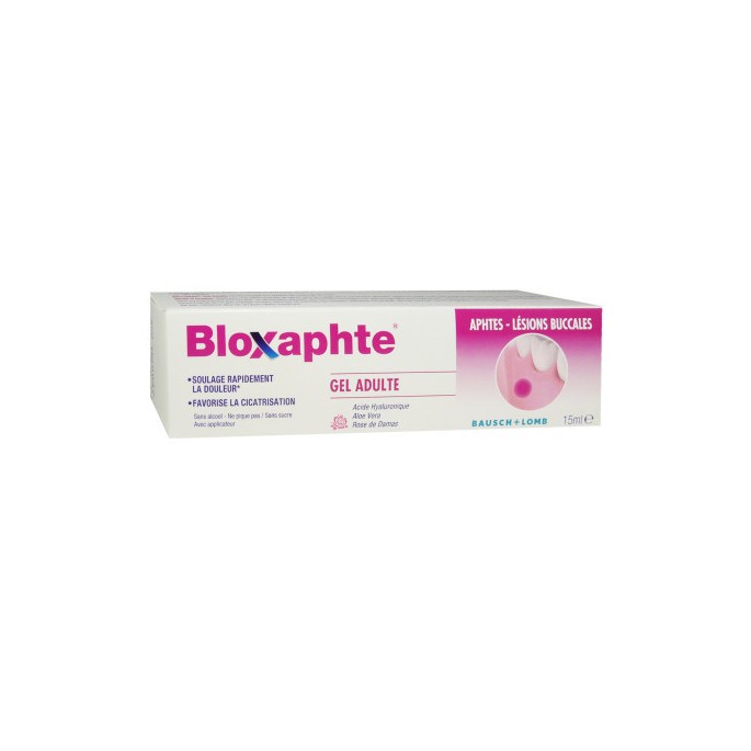 Bausch Bloxaphte Gel Adulte 15 ml