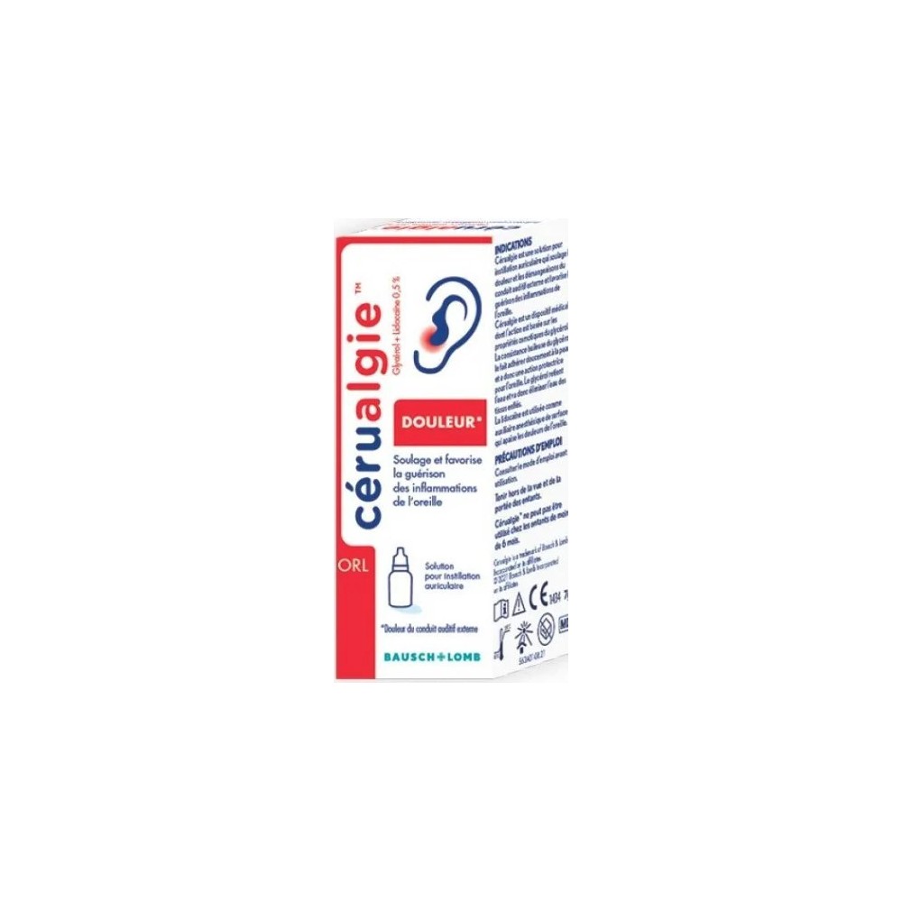 Bausch Cérualgie Gouttes Auriculaires 7 g