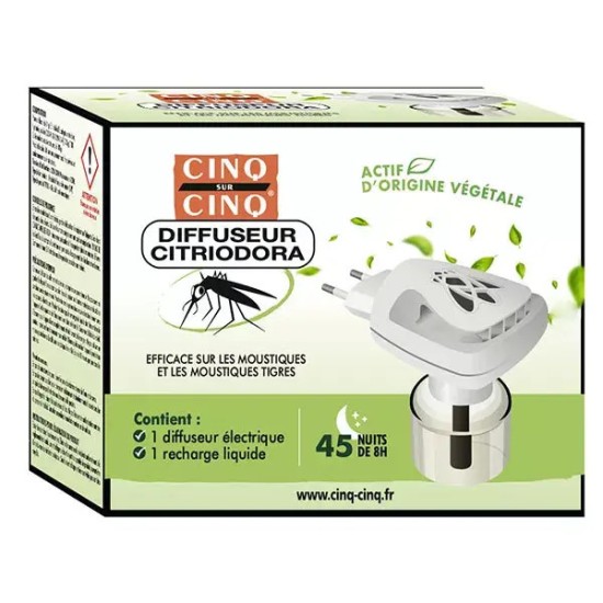 Cinq sur Cinq diffuseur Citriodora