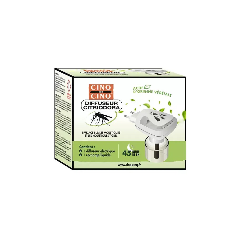Cinq sur Cinq diffuseur Citriodora