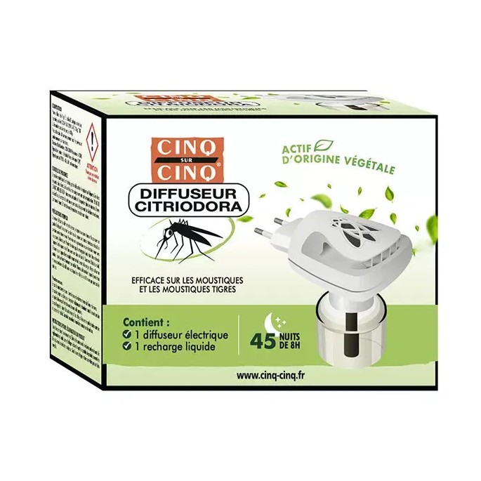 Cinq sur Cinq diffuseur Citriodora