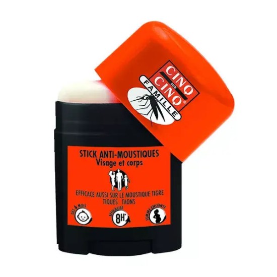Cinq sur Cinq Moustique Famille Stick 20 ml