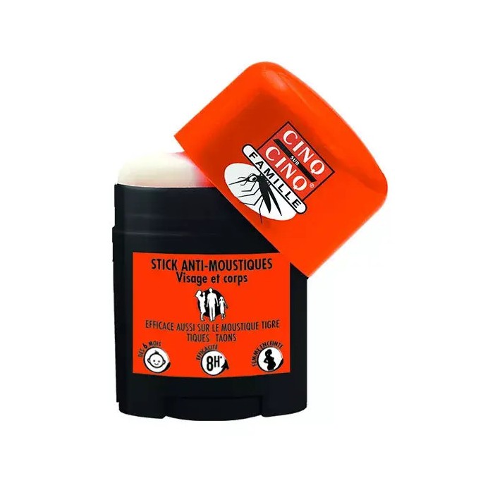 Cinq sur Cinq Moustique Famille Stick 20 ml