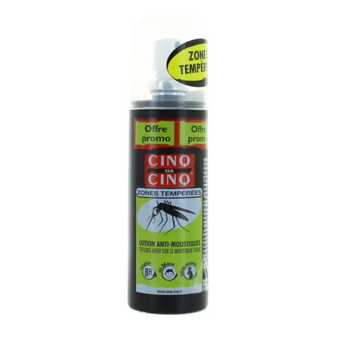 Cinq sur Cinq Zones Tempérées Spray 100 ml