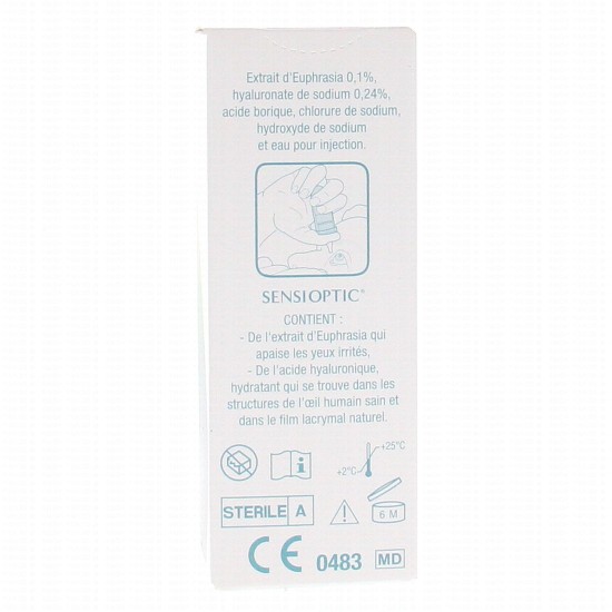 Bausch Sensioptic Solution Ophtalmique 10 ml