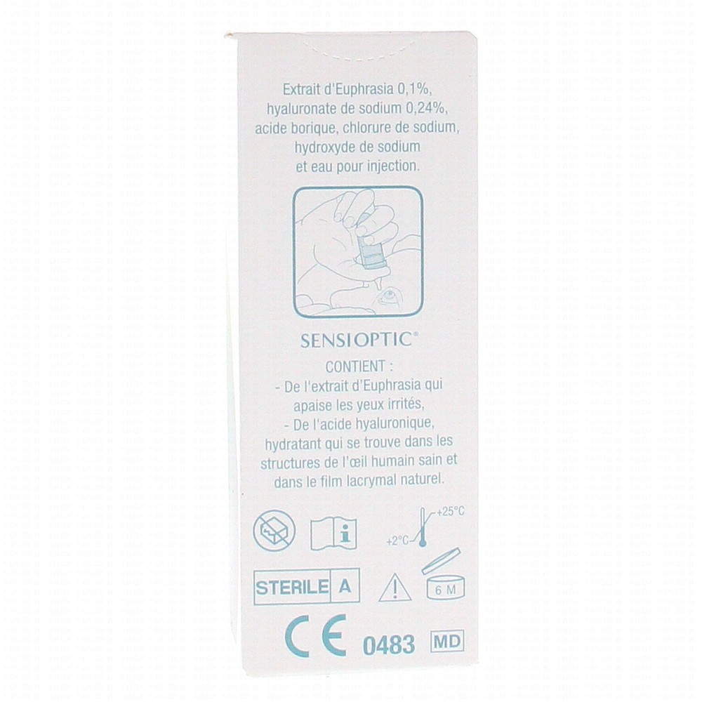 Bausch Sensioptic Solution Ophtalmique 10 ml
