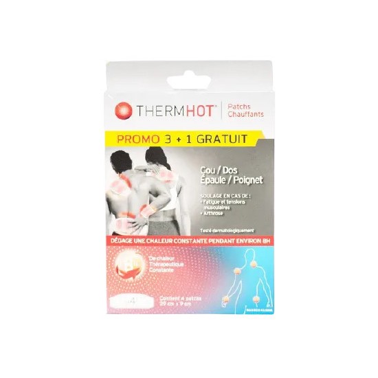 Bausch Thermhot Patch chauffant 4 unités