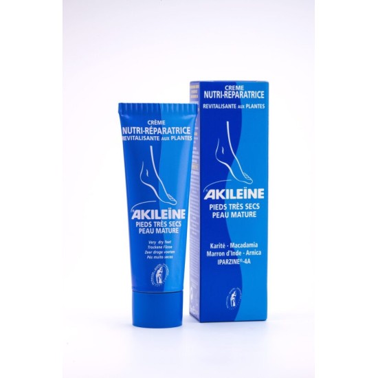 Akileïne crème nutri réparatrice pieds 50 ml