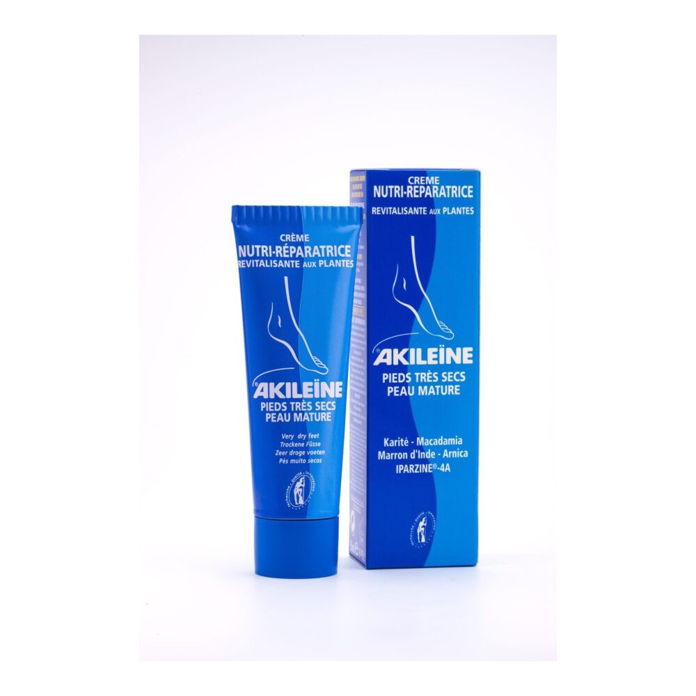 Akileïne crème nutri réparatrice pieds 50 ml