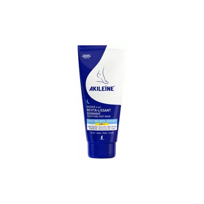 Akileïne Masque de Nuit Pieds Très Secs