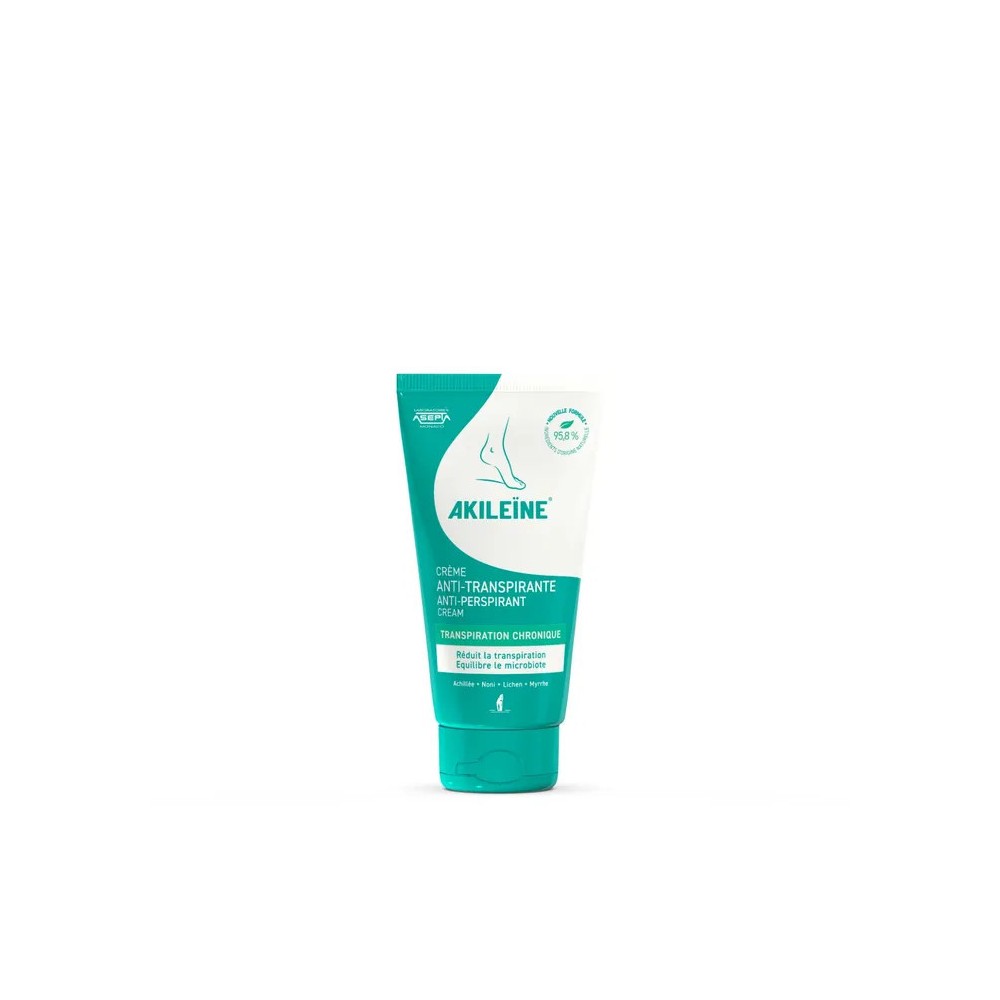 Akileine crème anti-transpirante 75 ml