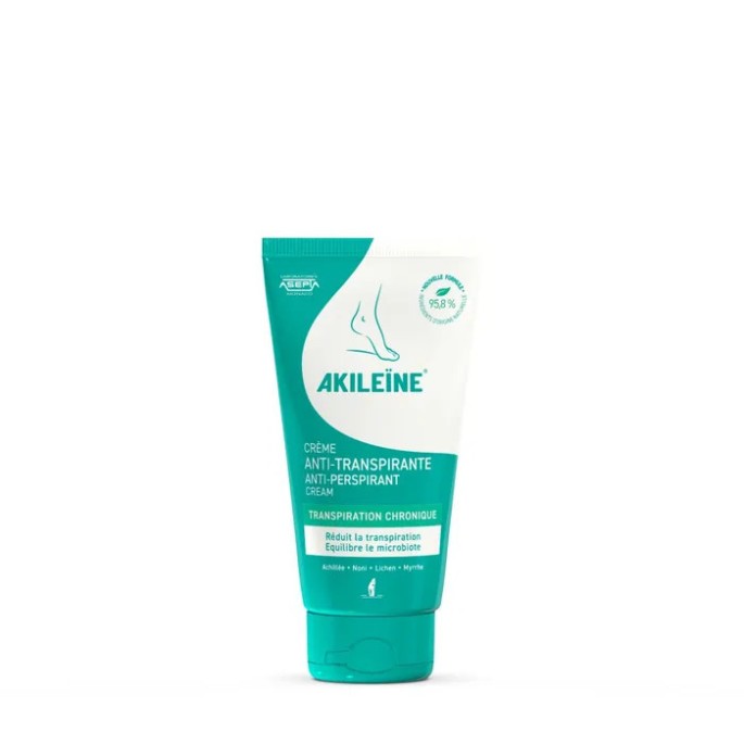 Akileine crème anti-transpirante 75 ml