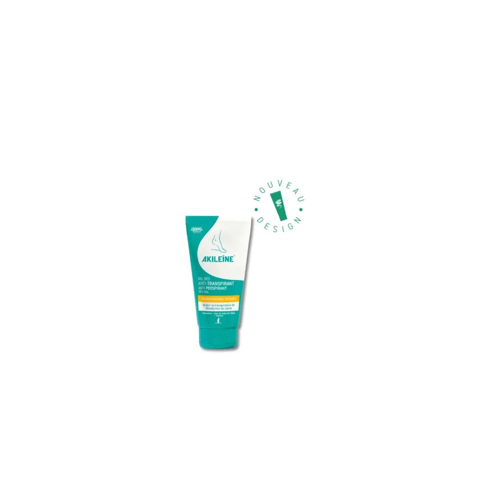 Akileïne Gel Déo Anti-Transpirant 75 ml