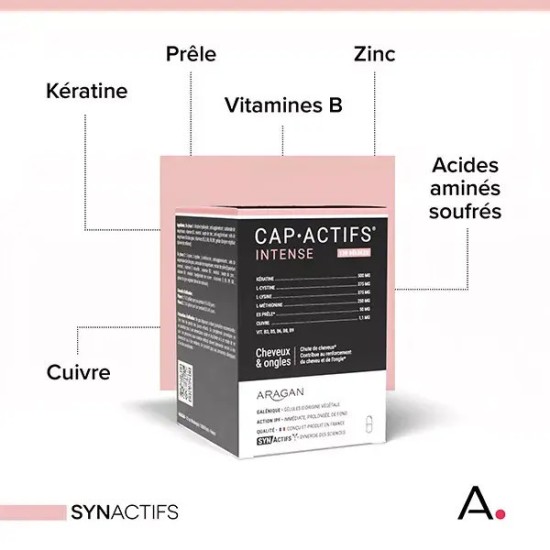 Aragan Synactifs CapActifs Intense 120 gélules