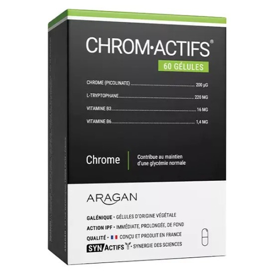 Aragan Synactifs ChromActifs 60 Gélules