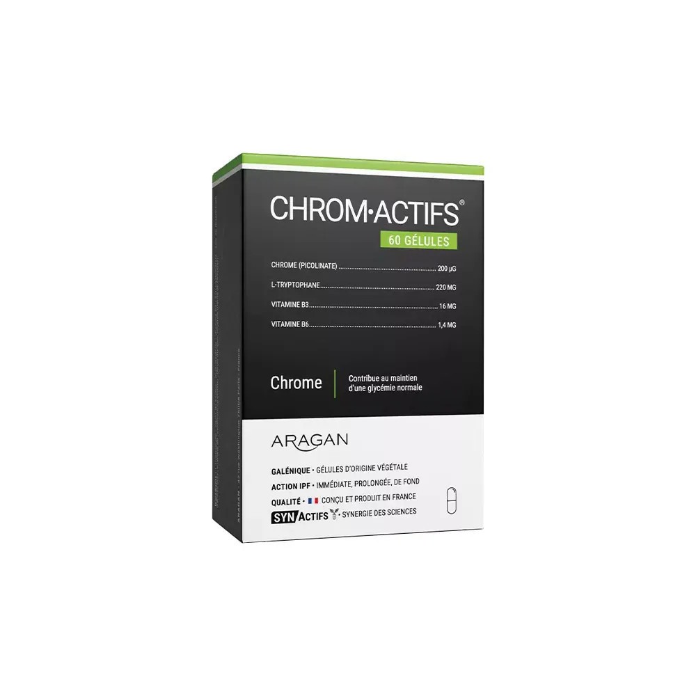Aragan Synactifs ChromActifs 60 Gélules