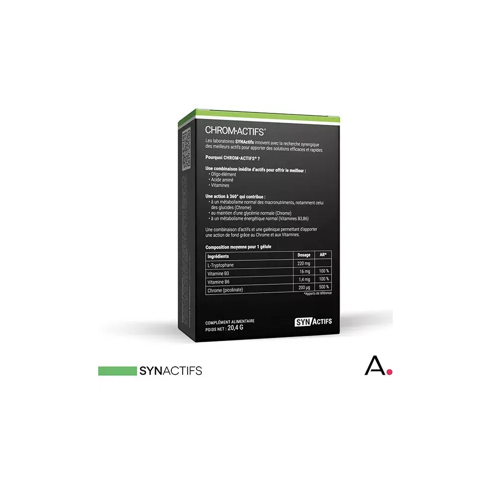 Aragan Synactifs ChromActifs 60 Gélules