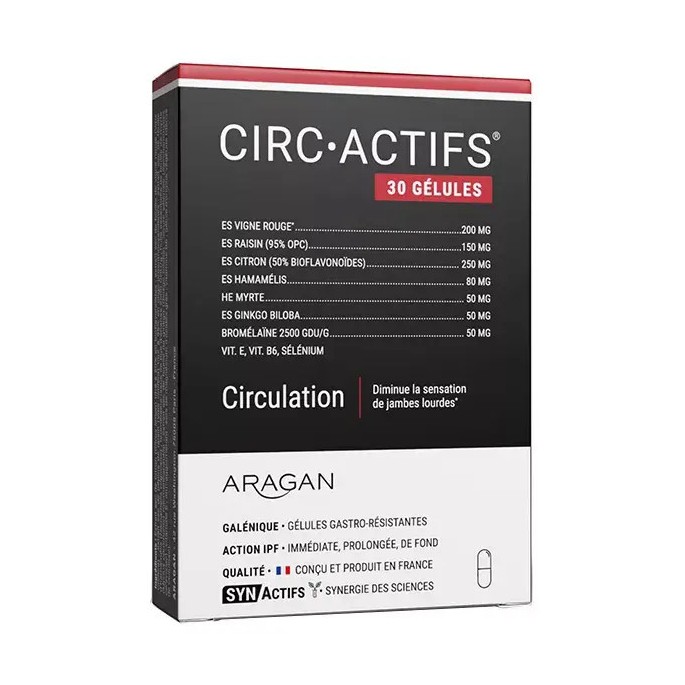 Aragan Synactifs CircActifs 30 gélules