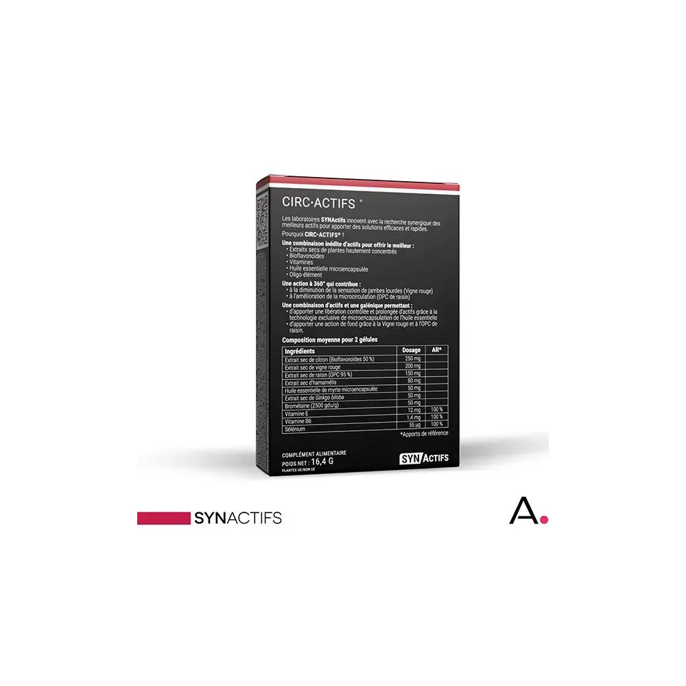 Aragan Synactifs CircActifs 30 gélules