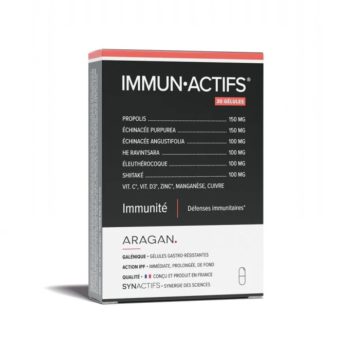 Aragan Synactifs ImmunActifs 30 gélules