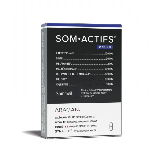 Aragan SomActifs Gélules 30 unités