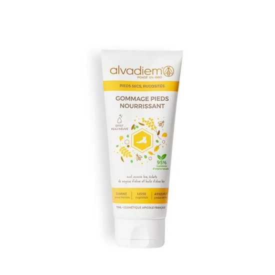 Alvadiem gommage pieds nourrissants 75 ml