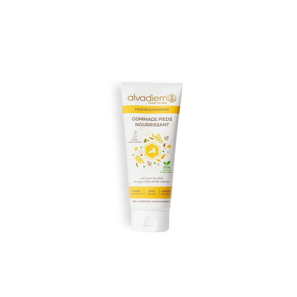 Alvadiem gommage pieds nourrissants 75 ml