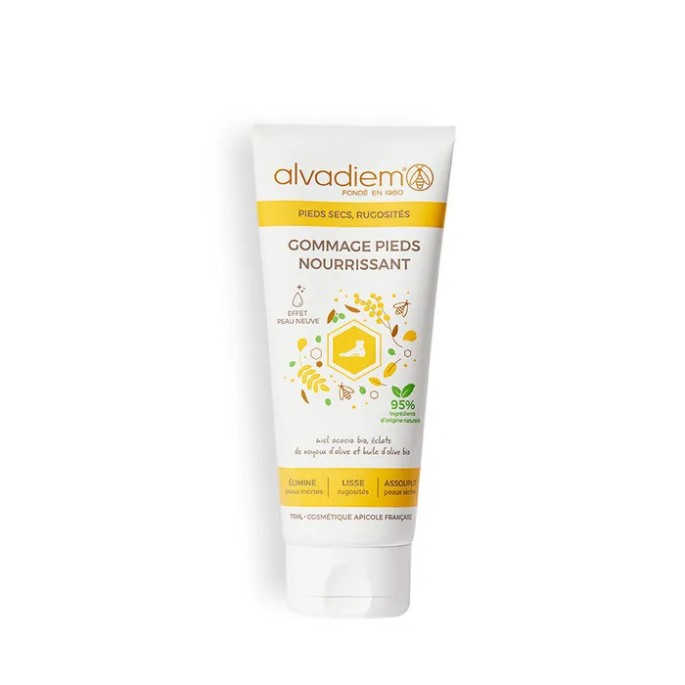 Alvadiem gommage pieds nourrissants 75 ml
