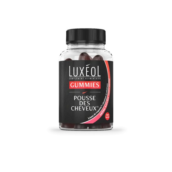 Luxéol gummies pousse des cheveux