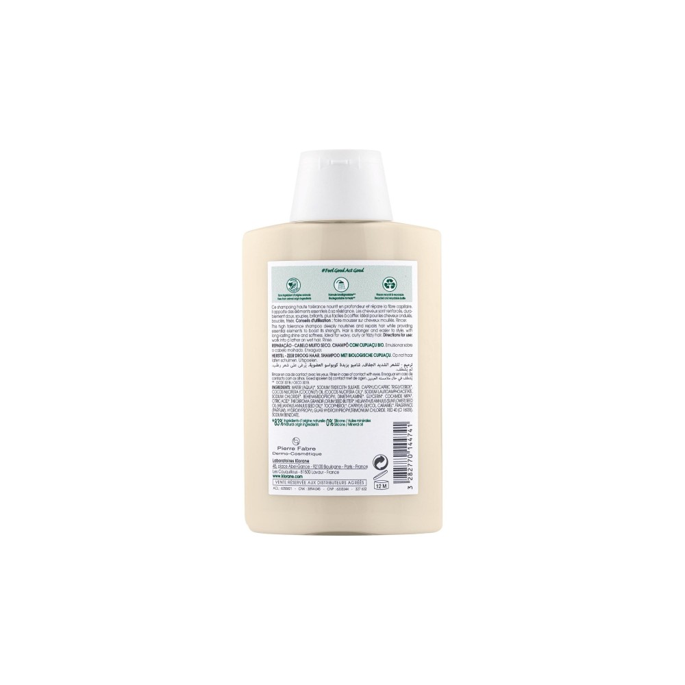 Klorane shampooing cupuaçu 200 ml