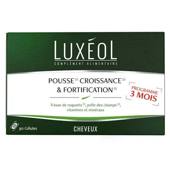 Luxéol Pousse Croissance & Fortification Gélules