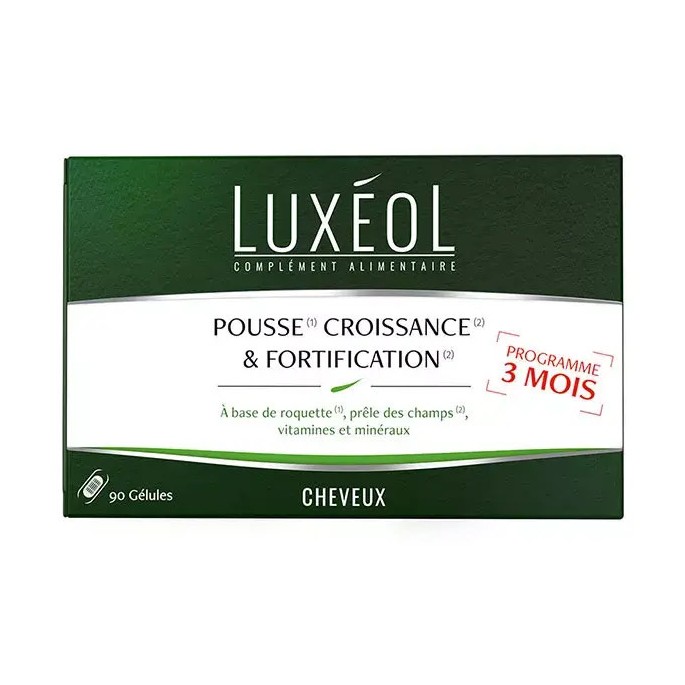 Luxéol Pousse Croissance & Fortification Gélules