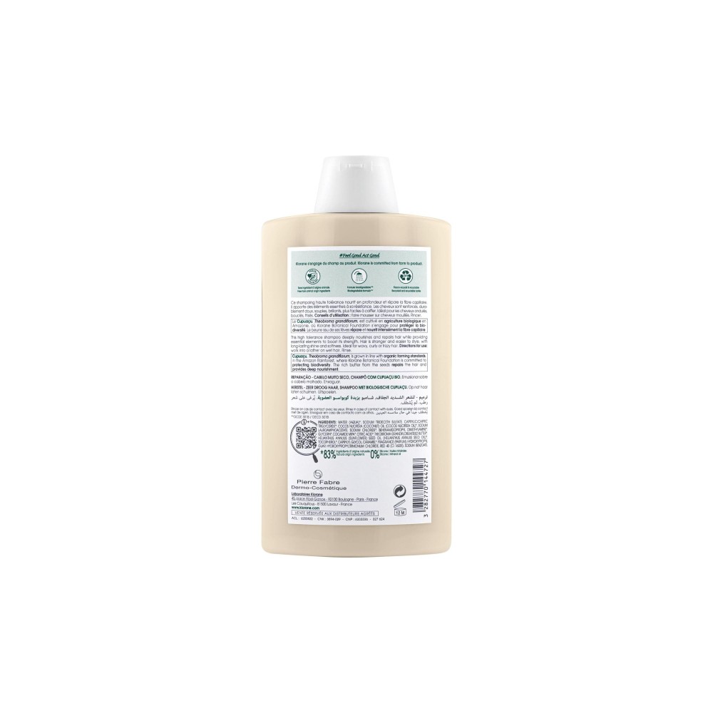 Klorane Cupuaçu Shampooing 400 ml
