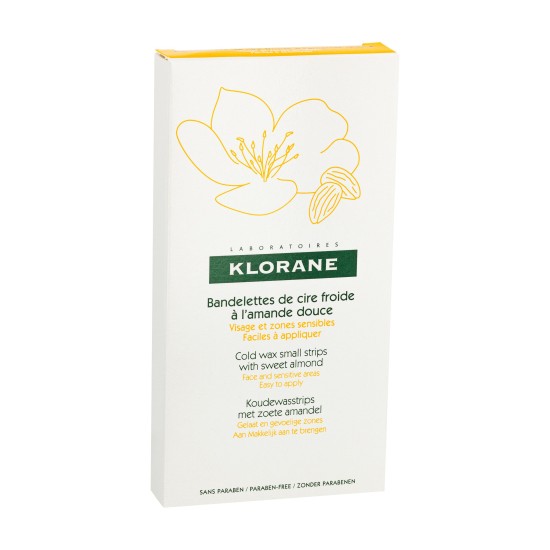 Klorane cire froide visage 6 bandes