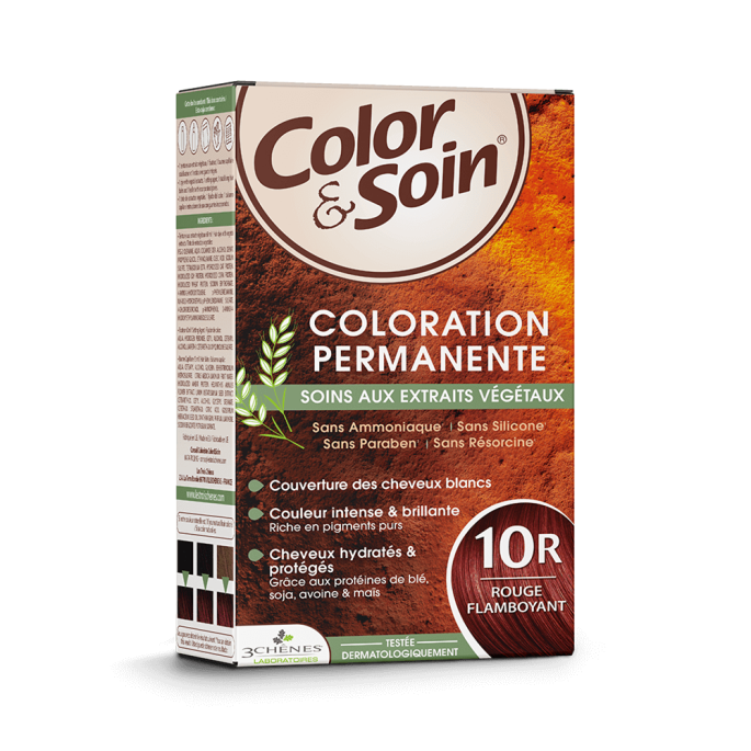 Les 3 Chênes Color & Soin N°10R Rouge Flamboyant