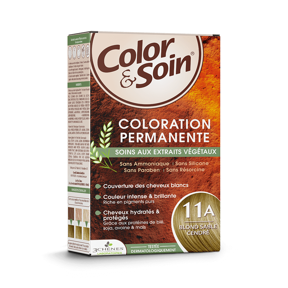 Les 3 Chênes Color & Soin N°11A Blond Sable Cendre