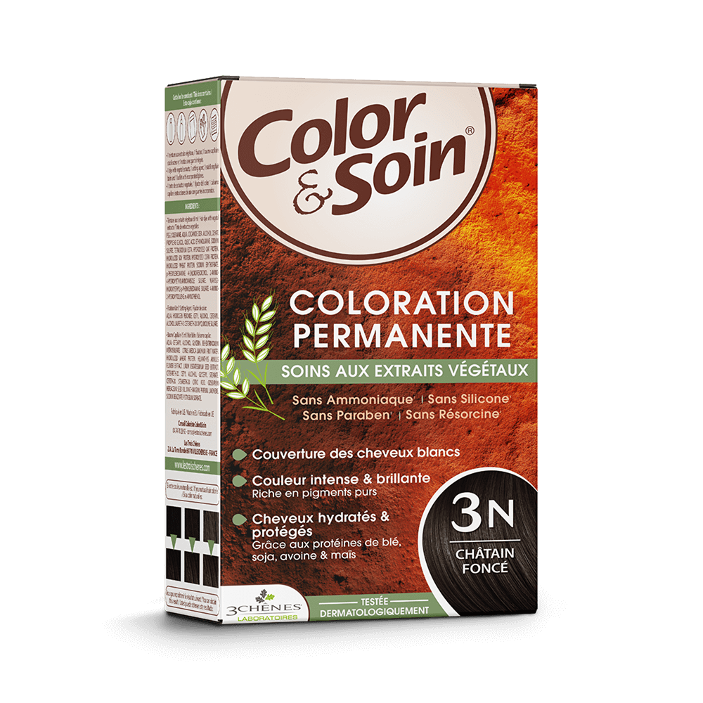 Les 3 Chênes Color & Soin N°3N Châtain Foncé