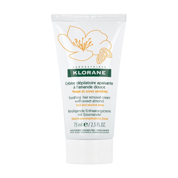 Klorane crème dépilatoire zone sensible 75 ml