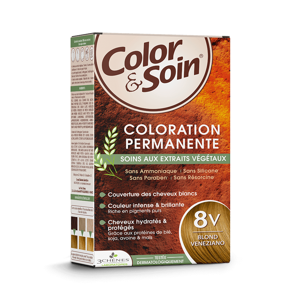 Les 3 Chênes Color & Soin n°8V Blond Vénétiano