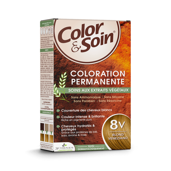 Les 3 Chênes Color & Soin n°8V Blond Vénétiano