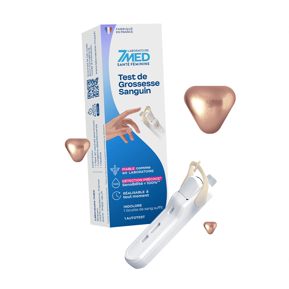 Laboratoire 7MED Test de Grossesse Sanguin
