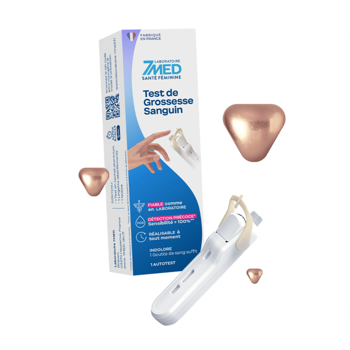 Laboratoire 7MED Test de Grossesse Sanguin
