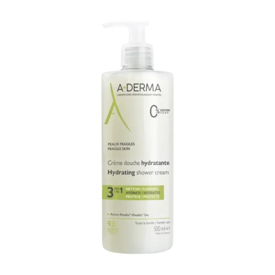 A-DERMA Douche Crème Douche Hydratante 500 ml