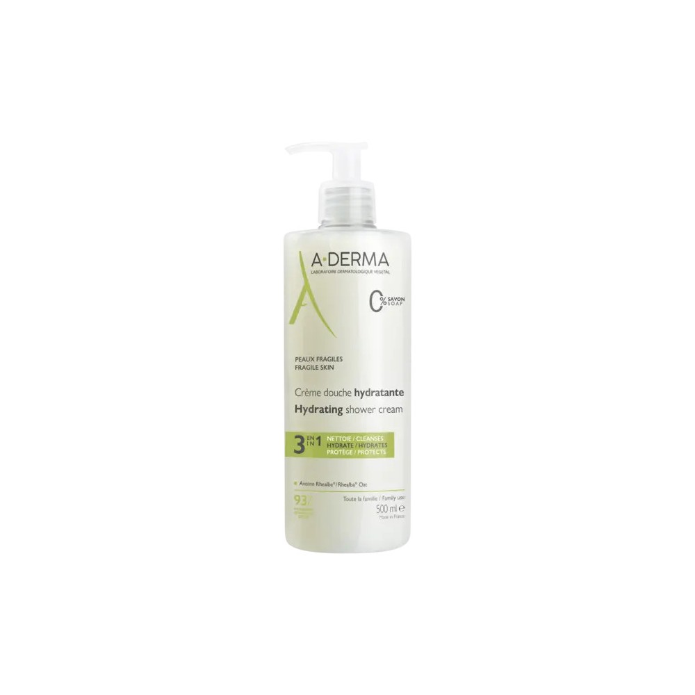 A-DERMA Douche Crème Douche Hydratante 500 ml